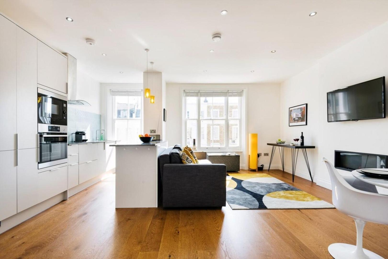 Appartamento Bright And Modern Earls Court Gem Londra Esterno foto