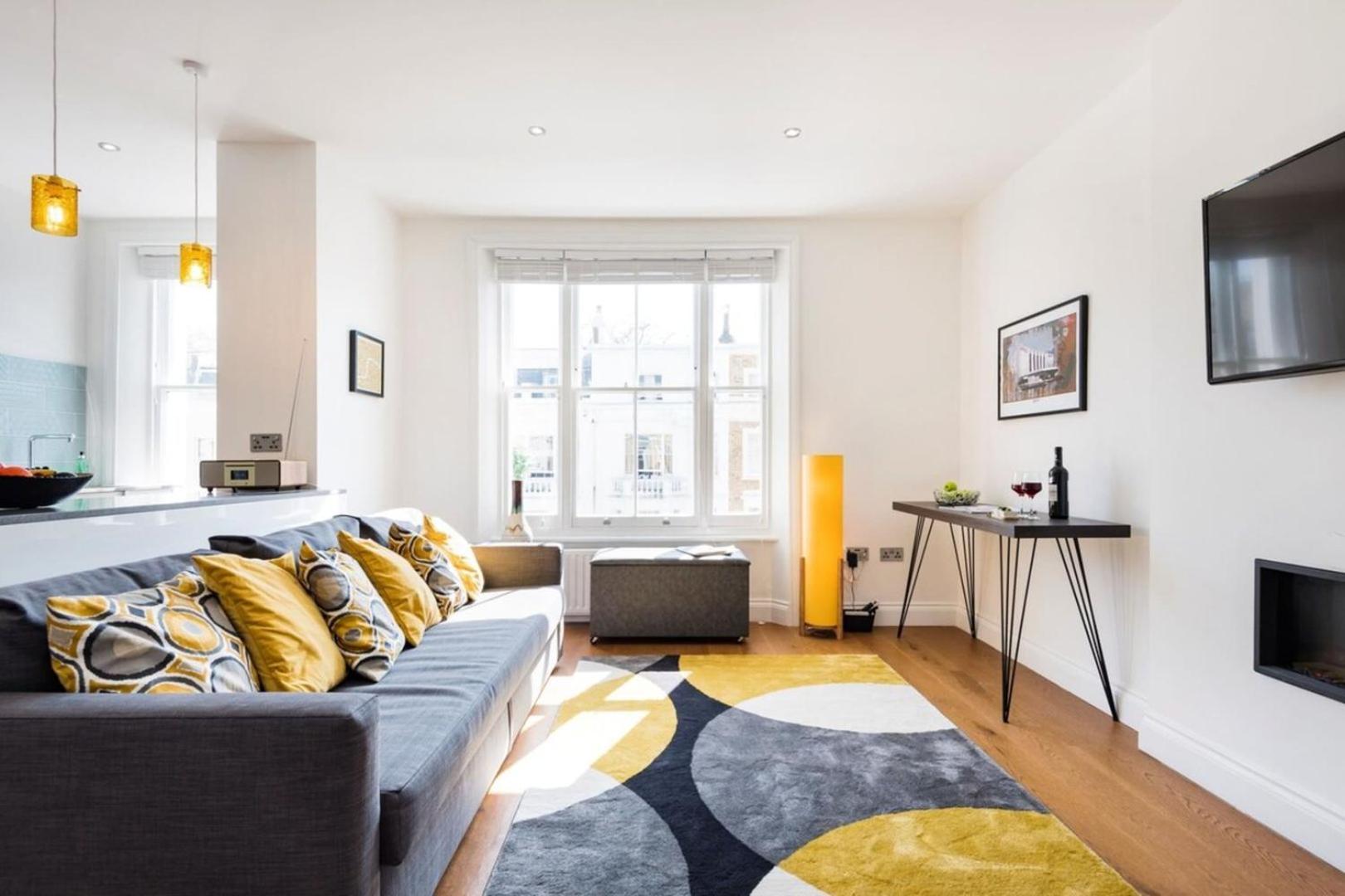 Appartamento Bright And Modern Earls Court Gem Londra Esterno foto